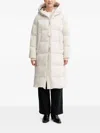 Marc O'polo Hooded Zip Coat In Neutral