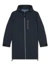 Marc O'polo Hooded Zip-up Parka In Black