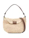 Marc O'polo Interwoven Shoulder Bag In Neutral