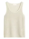 Marc O'polo Knitted Sleeveless Top In Neutral