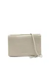 Marc O'polo Knotted Strap Leather Satchel In Green