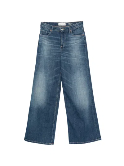 Marc O'polo Lania Wide-leg Jeans In Blue