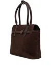 Marc O'polo Large Buckle-strap Tote Bag In Brown