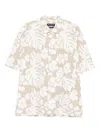 Marc O'polo Leaf-print Shirt In Multi