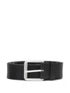 Marc O'polo Leather Belt In Black