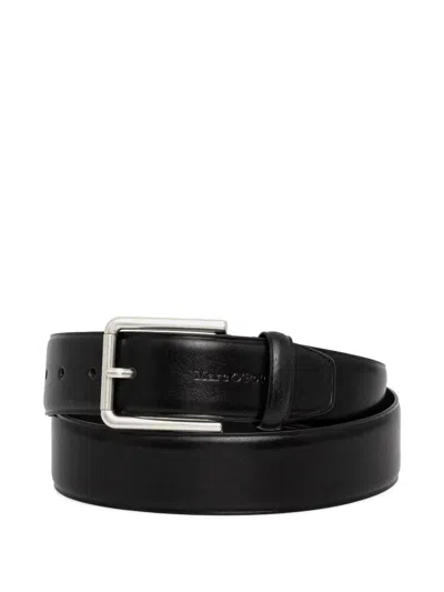 Marc O'polo Leather Belt In Black