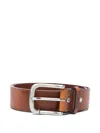 Marc O'polo Leather Buckle Belt In Brown