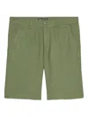 Marc O'polo Linen Shorts In Green