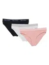 Marc O'polo Logo-band Briefs (pack Of Three) In Multi