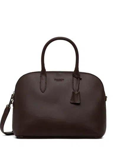 Marc O'polo Logo-detail Tote Bag In Brown