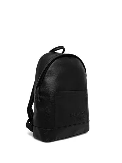 Marc O'polo Logo-embossed Backpack In Black