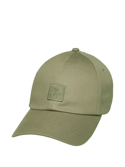 Marc O'polo Logo-embroidered Baseball Cap In Green
