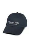 Marc O'polo Logo-embroidered Cap In Green
