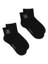 Marc O'polo Logo-intarsia Socks (pack Of Two) In Animal Print