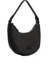 Marc O'polo Logo-patch Shoulder Bag In Black