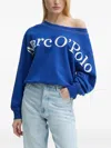 Marc O'polo Logo-print Sweatshirt In Blue