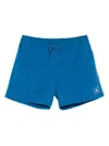 Marc O'polo Logo-print Swim Shorts In Blue