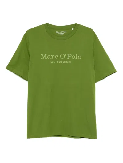 Marc O'polo Logo-print T-shirt In Green