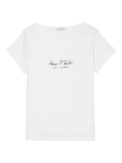 Marc O'polo Logo-print T-shirt In White