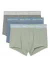 Marc O'polo Logo-waistband Boxers (pack Of Three) In Green
