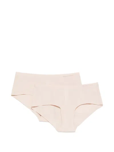 Marc O'polo Logo-detail Briefs (set Of Two) In Pink