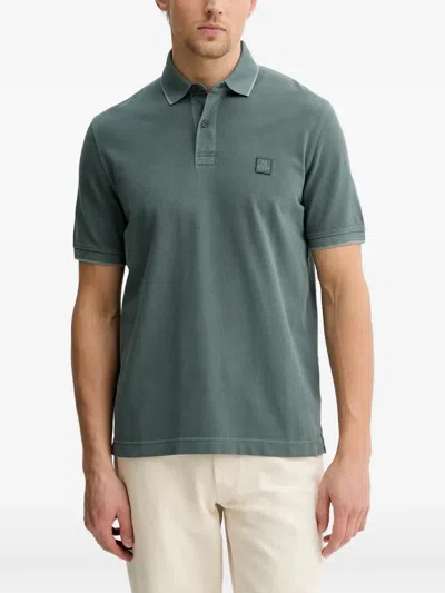 Marc O'polo Logo-patch Pique Polo Shirt In Multi
