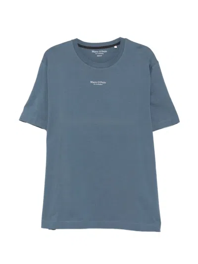 Marc O'polo Logo-print T-shirt In Blue