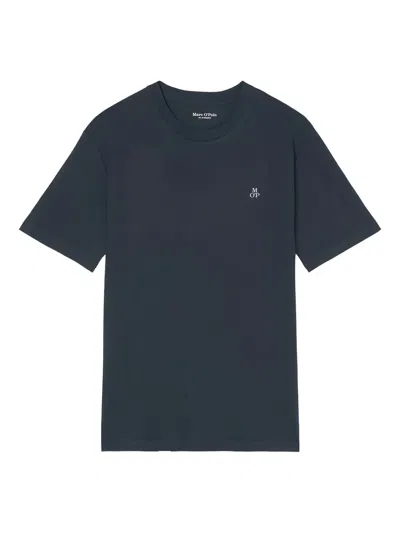 Marc O'polo Logo-print T-shirt In Blue