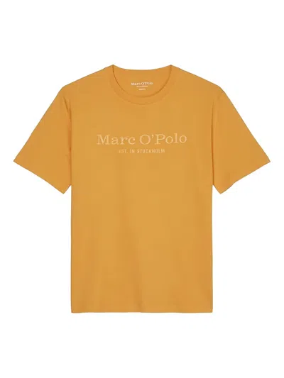 Marc O'polo Logo-print T-shirt In Brown