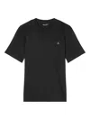 Marc O'polo Logo-embroidered T-shirt In Black