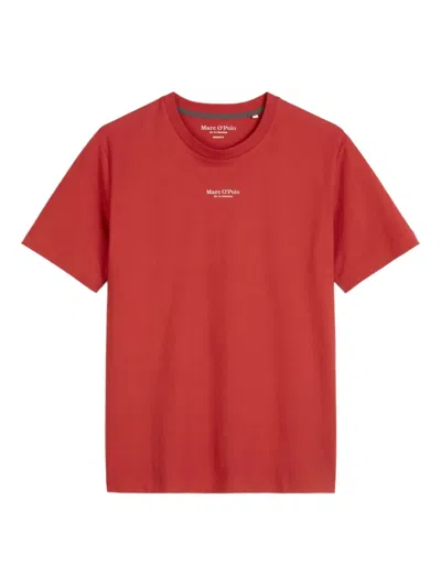 Marc O'polo Logo-print T-shirt In Red