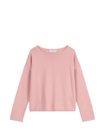 Marc O'polo Long Sleeve Knitwear In Pink