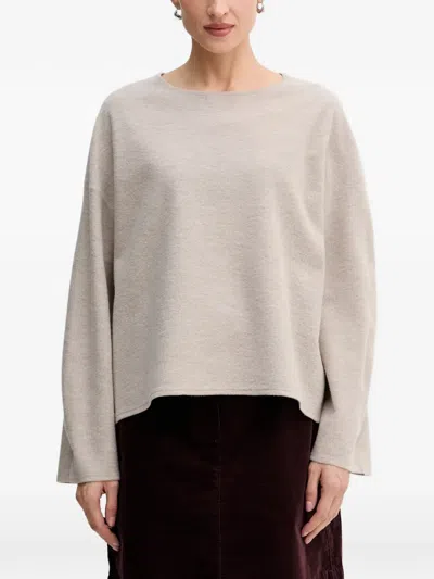 Marc O'polo Long-sleeve Sweater In Neutral