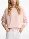 Marc O'polo Long-sleeve Sweater In Pink