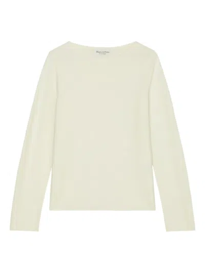 Marc O'polo Long-sleeve Top In Neutral