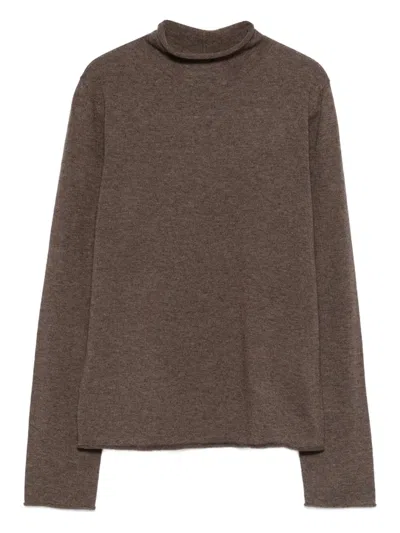Marc O'polo Long-sleeve Top In Brown