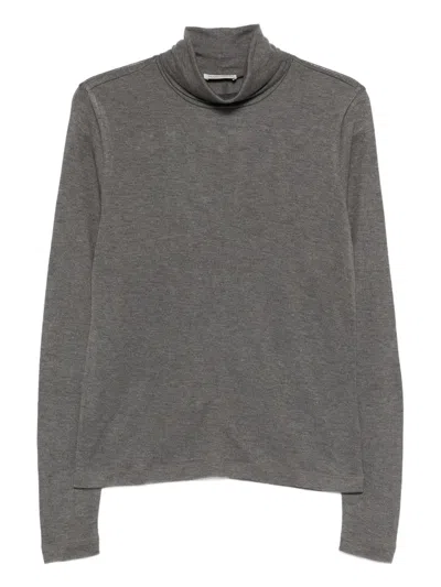 Marc O'polo Long-sleeve Top In Gray