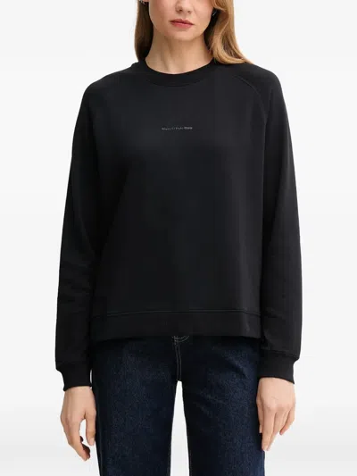 Marc O'polo Long-sleeve Sweatshirt In Black