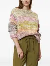 Marc O'polo Marl-knit Sweater In Pink