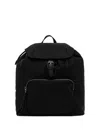 Marc O'polo Medium Buckled Backpack In Black