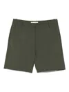 Marc O'polo Mélange-effect Shorts In Gray