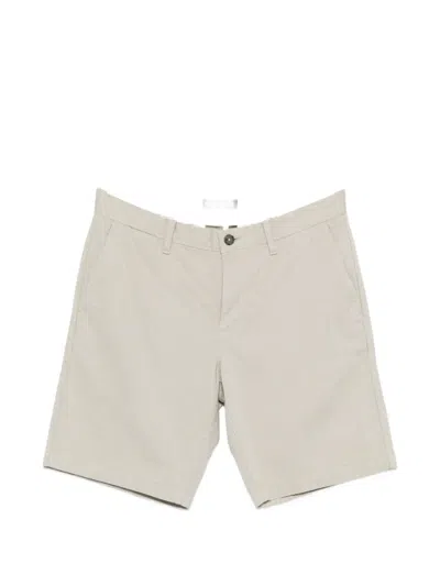 Marc O'polo Micro-patterned Tailored Shorts In Neutral