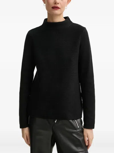 Marc O'polo Mock-neck Sweater In Black