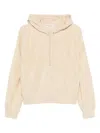 Marc O'polo Organic-cotton Blend Hoodie In Nude
