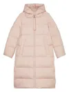 Marc O'polo Padded Hooded Coat In Pink
