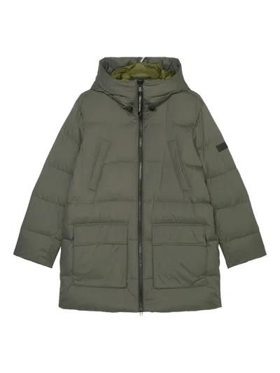 Marc O'polo Padded Hooded Parka In Green