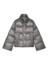 Marc O'polo Padded Puffer Jacket In Gray