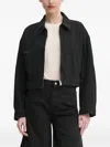 Marc O'polo Patch-pocket Denim Jacket In Black