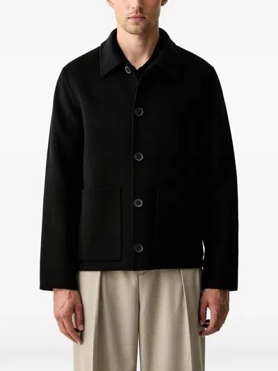 Marc O'polo Patch-pocket Button-up Jacket In Red