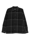 Marc O'polo Plaid Pocket Overshirt In Black